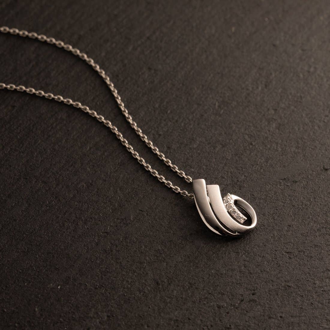 Sterling Silver Tulip Shell Charm Pendant Hypoallergenic