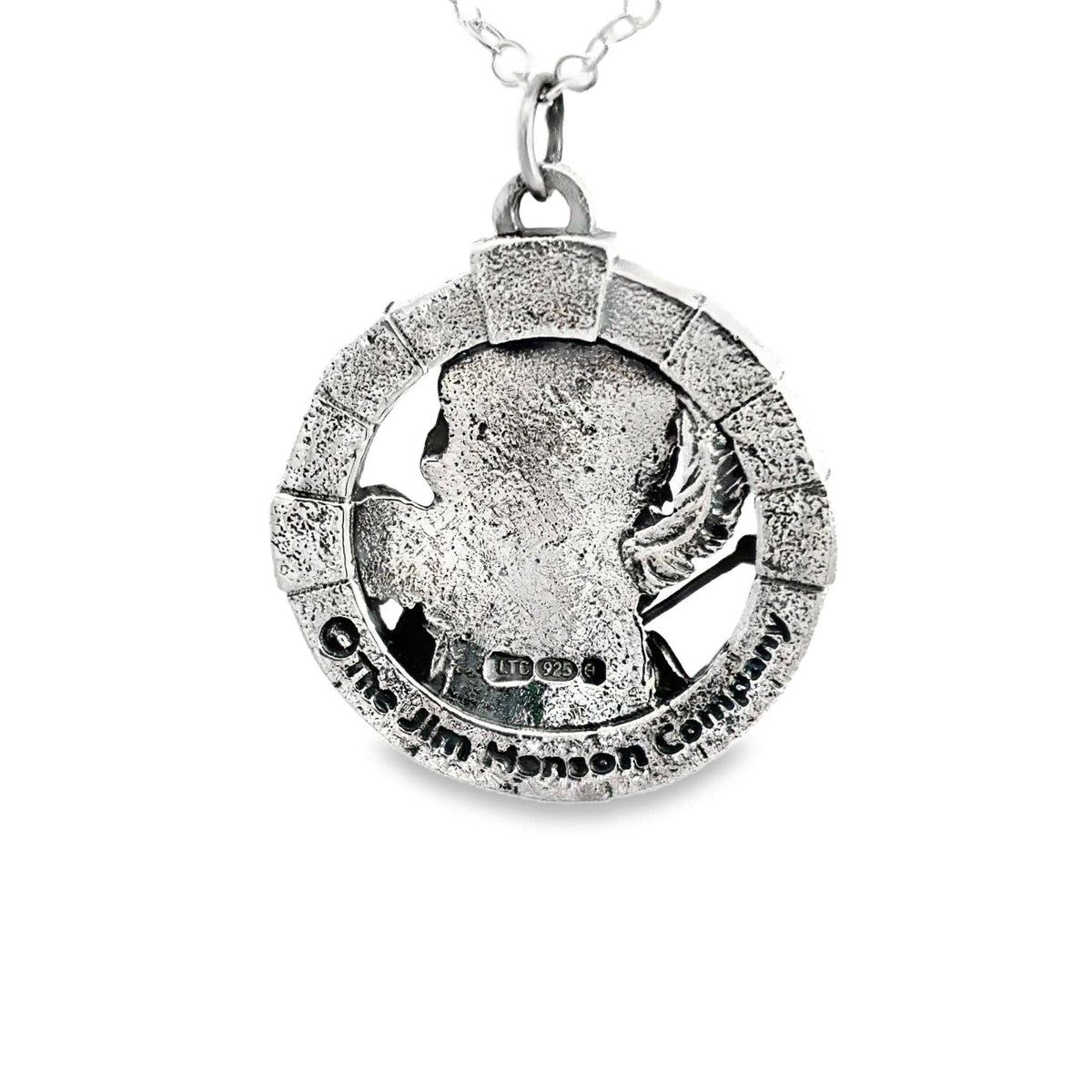 Labyrinth Movie Sir Didymus Sterling Silver Necklace