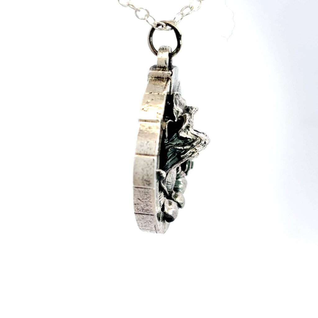 Labyrinth Movie Sir Didymus Sterling Silver Necklace