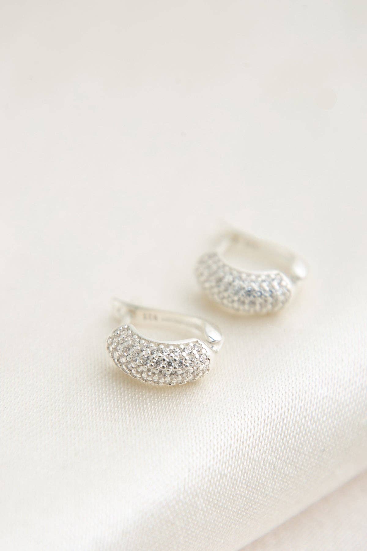Women's 925 Sterling Silver Earrings: GOLD