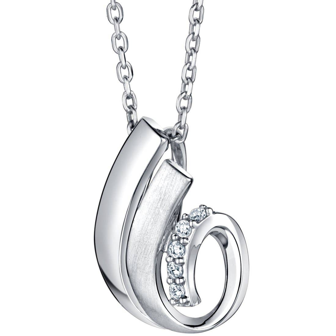 Sterling Silver Tulip Shell Charm Pendant Hypoallergenic