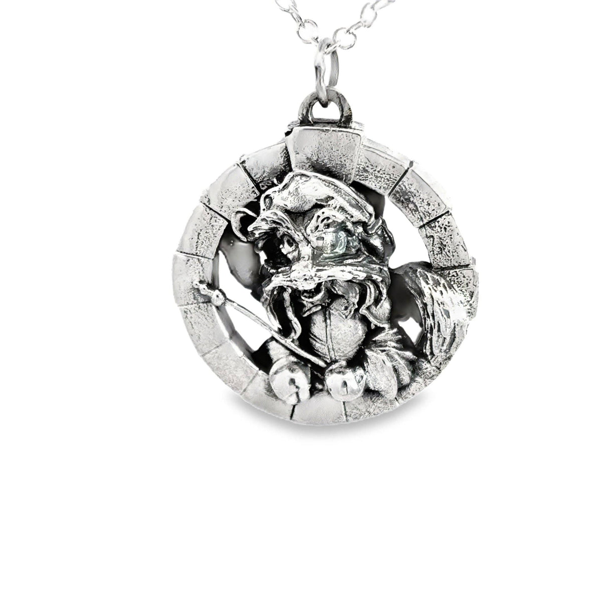 Labyrinth Movie Sir Didymus Sterling Silver Necklace