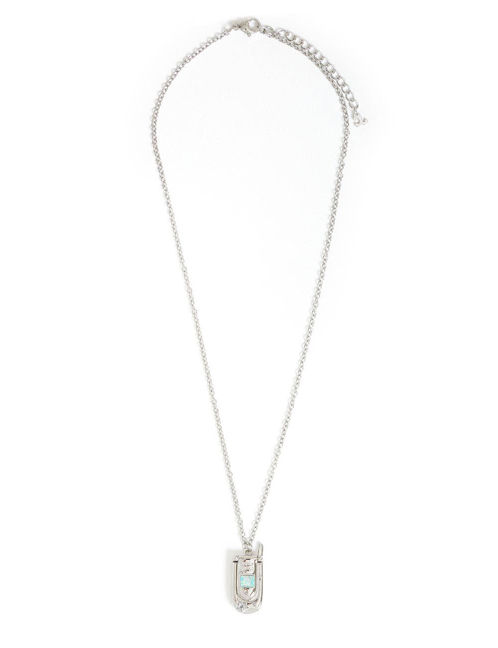 Sweet Talker Necklace Silver