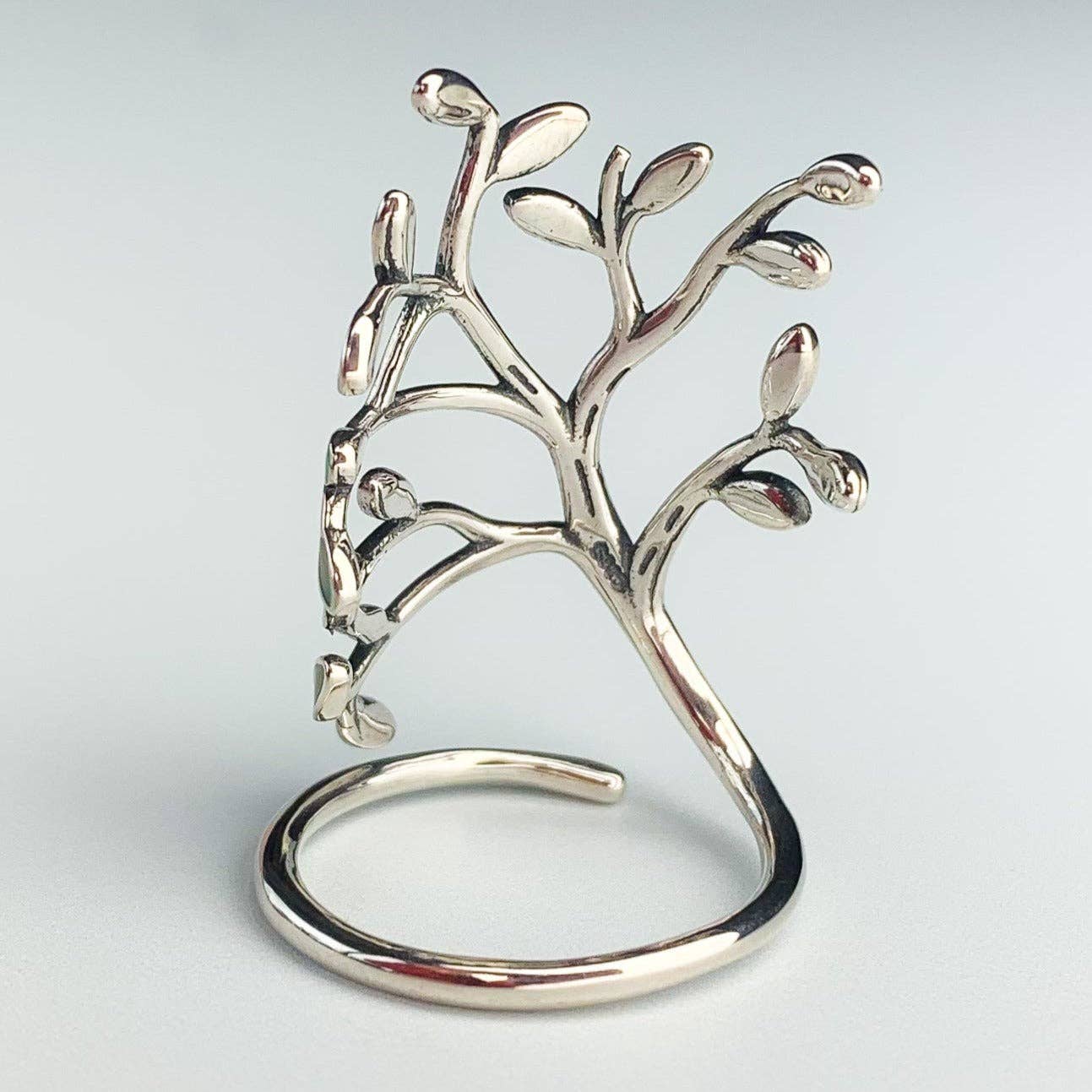 Sterling Silver Statement Tree Ring