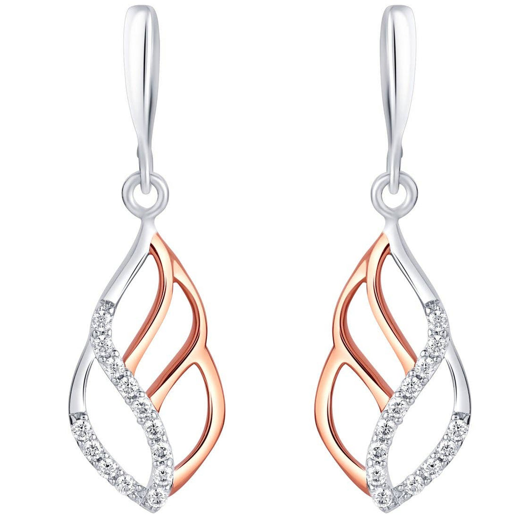 Sterling Silver Charming Paisley Earrings Hypoallergenic